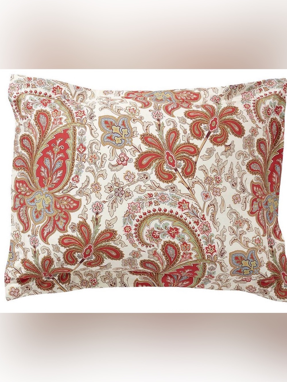 Pottery Barn Charlie Paisley Duvet Cover & Shams - Picture 7 of 7